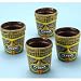 Tiki Head Cups 4 Pack - Hawaiian Luau Mugs