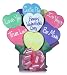 Conversation Hearts Cookie Gift Bouquet