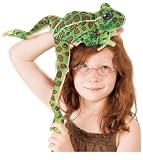 Plush Leopard Frog Puppet 10