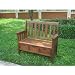 International Caravan 3 Drawer Outdoor,Indoor Bench