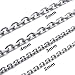 5mm KONOV Mens Silver Stainless Steel Necklace O Chain 14-40
