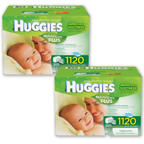 huggies natural care plus