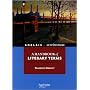 A handbook of literary terms : Introduction au vocabulaire litt�raire anglais