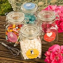 Personalized Expressions Collection apothecary jar favors