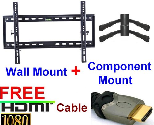 more about Mount World 1031cc Adjustable Tilt TV Wall Mount (Free 6 ft HDMI cable + 2 tier Component DVD Mount) for Sony HDTV BRAVIA KLV-40ZX1M KDL-32L5000 KDL-37L5000 KDL-40S5100 KDL-46S5100 KDL-46V5100 KDL-46VE5 KDL-40W5100 KDL-40XBR7 KDL-46XBR8 KDL-32XBR9 KDL-40XBR9 KDL-46XBR9 KDL-40Z5100 KDL-46Z5100