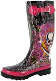 Ed Hardy Rainie Boots Black rain-boots