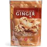 Gin Gins Crystallized Ginger Candy 3.5oz Bag 6-Pack