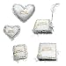  Satin Mis Quince Años 5-pc. Set - White