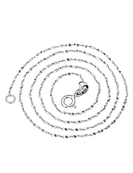 Platinum Plated Finest Sterling Silver Necklace for Women- Weave of Dream