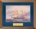 USS Constitution Sailing Ship Picture Framed Art Print