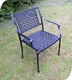 Anthracite Cast Aluminium Chair
