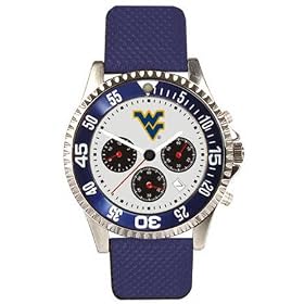 West Virginia Mountaineers Competitor Chronograph Watch
