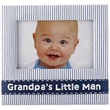 Mud Pie Baby Lil' Buddy Navy Blue Seersucker... by Mud Pie
