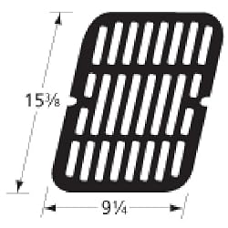 Music City Metals 59411 Stamped Porcelain Steel Cooking Grid Replacement for Select Brinkmann and Charmglow Gas Grill Models