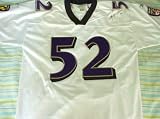 Ray Lewis autographed Baltimore Ravens authentic Reebok jersey
