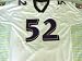 Ray Lewis autographed Ravens authentic Reebok jersey