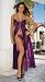 Elegant Moments Satin Long Gown in the Color Red Size Large