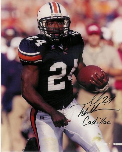Carnell Williams Signed Auburn Tigers 8x10 - Autographed College Photos