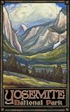 Northwest Art Mall 11 x 17 Poster Yosemite Valley by Paul A. Lanquist
