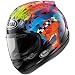 Arai Russell Corsair V Street Bike Racing Motorcycle Helmet w/ Free B&F Heart Sticker Bundle – Small