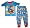 Thomas 2 Piece cotton Sleepwear - 12 Months