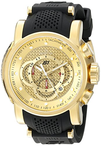 Invicta Men's 19326SYB S1 Rally Analog Display Quartz Black Watch