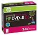 HP データ用DVD+R DL(8.5GB) 2.4倍速対応 ホワイトワイドプリンタブル 10枚パック(5mmケース入り) DVD+R8.5HPWAX10P