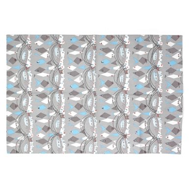 V&A 'Fishes' Tea Towel||EVAEX