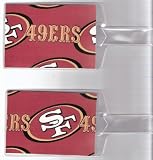 Set of 2 Oversize Luggage Tags NFL San Francisco 49ers