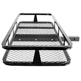 48 Basket Style Bumper Cargo Hitch Carrier by Rage Powersports