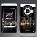 Nokia N75 skyline at night Gel skin n75-g71