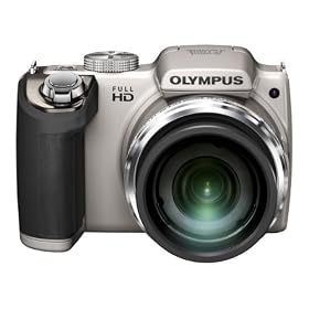 Olympus SP-720UZ Digital Ultra Zoom Camera - Silver (14MP, 26x Wide Optical Zoom) 3 inch LCD