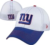 NFL Unisex Adult New York Giants Blitz Neo 3930 Cap (White/Blue, Small/Medium)