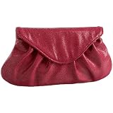Lauren Merkin Lotte Stingray-Print Flap Clutch