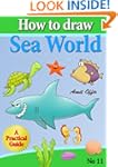 how to draw fish, shark, whale sea ho...