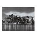 NY Skyline Metallic Impression Art