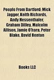 Produkt-Bild: People from Dartford: Mick Jagger, Keith Richards, Andy Hessenthaler, Graham Dilley, Malcolm Allison, Jamie O'Hara, Peter Blake, David Rento