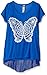 Beautees Girls' Short Sleeve Scarf Top
