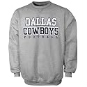 Reebok Dallas Cowboys Ash Practice Crew Neck Sweatshirt