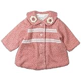 《H28年秋冬物》(日本製) Pample Mousse(パンプルムース) シープボア裏付きモチーフコート 80cm/RP NO.DP-64112