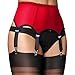 Nancies Powermesh Garter / Suspender Belt with 6 Straps (SSL61)
