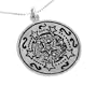 Twr Tewdws Sterling Silver Spirit Celtic Birth Charm Pendant for April 1 - 23