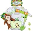 "Rainforest Fun" Personalized Baby Gift Basket by Kara Nessian - FREE PERSONALIZATION INCLUDED