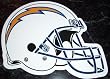 San Diego Chargers Helmet Logo NFL Car Magnet