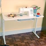 Arrow Sewing Cabinet Gidget Sewing Table - White