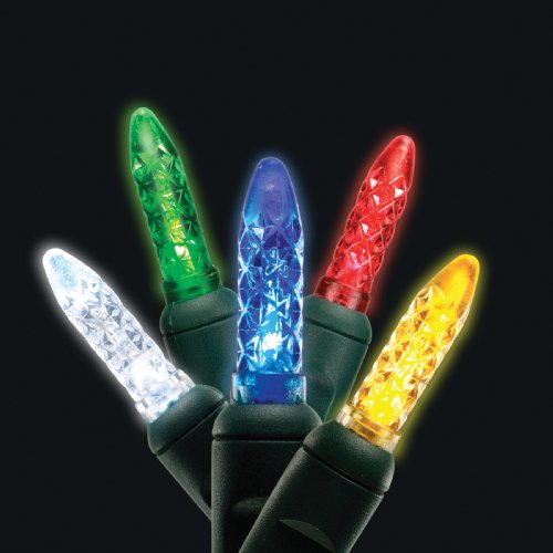 Multi-Color M5 Holiday Lights - 70 LED Strand