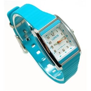 Lorus Blue Rubber Strap Ladies Sports Watch RRX85CX9 Lorus Blue Rubber Strap Ladies Sports Watch RRX85CX9