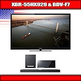 Sony XBR 55HX929 - 55" BRAVIA 3D LED-backlit LCD TV + Sony BDV-F7 - Blu-Ray ....