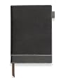 Cross Textured Journal Black, Medium (AC249-1M) Cross Textured Journal Black, Medium (AC249-1M)