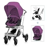 Orbit Baby G2 Color Packed Stroller in Black Grape